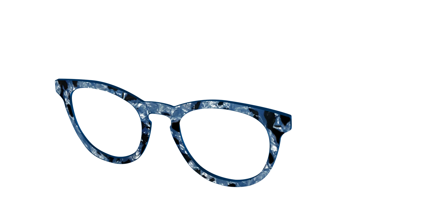 The Midnight Blue Pearl Tortoise