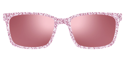 The Polarized Rose Gold Sparkle Sun Top
