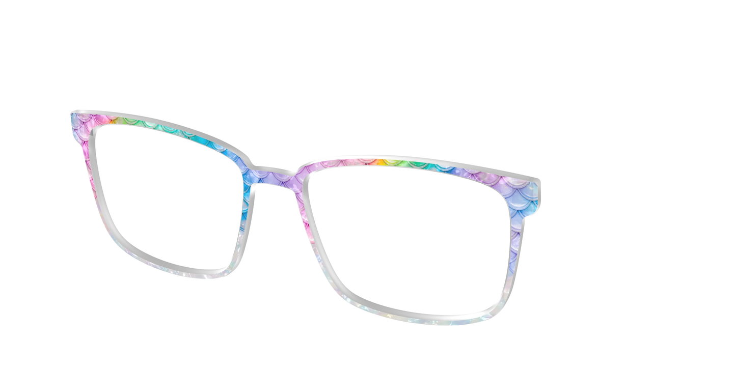 The Rainbow Pearl Scales Crystal