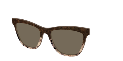 The Polarized Dark Oak Tortoise Split Sun Top