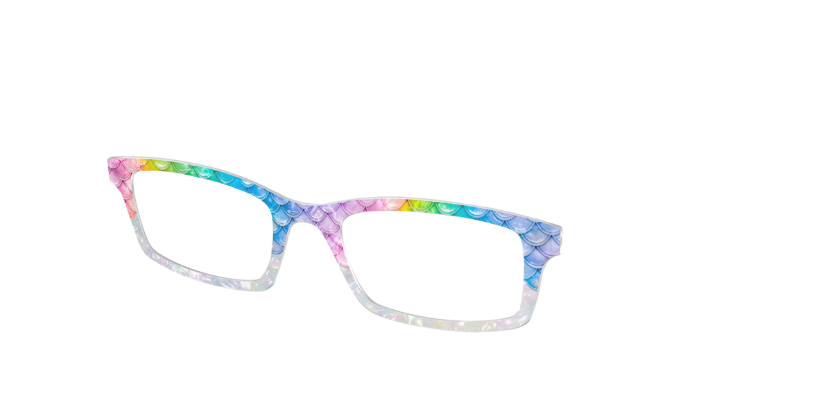 The Rainbow Pearl Scales Crystal