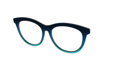 The Royal Blue to Seafoam Gradient
