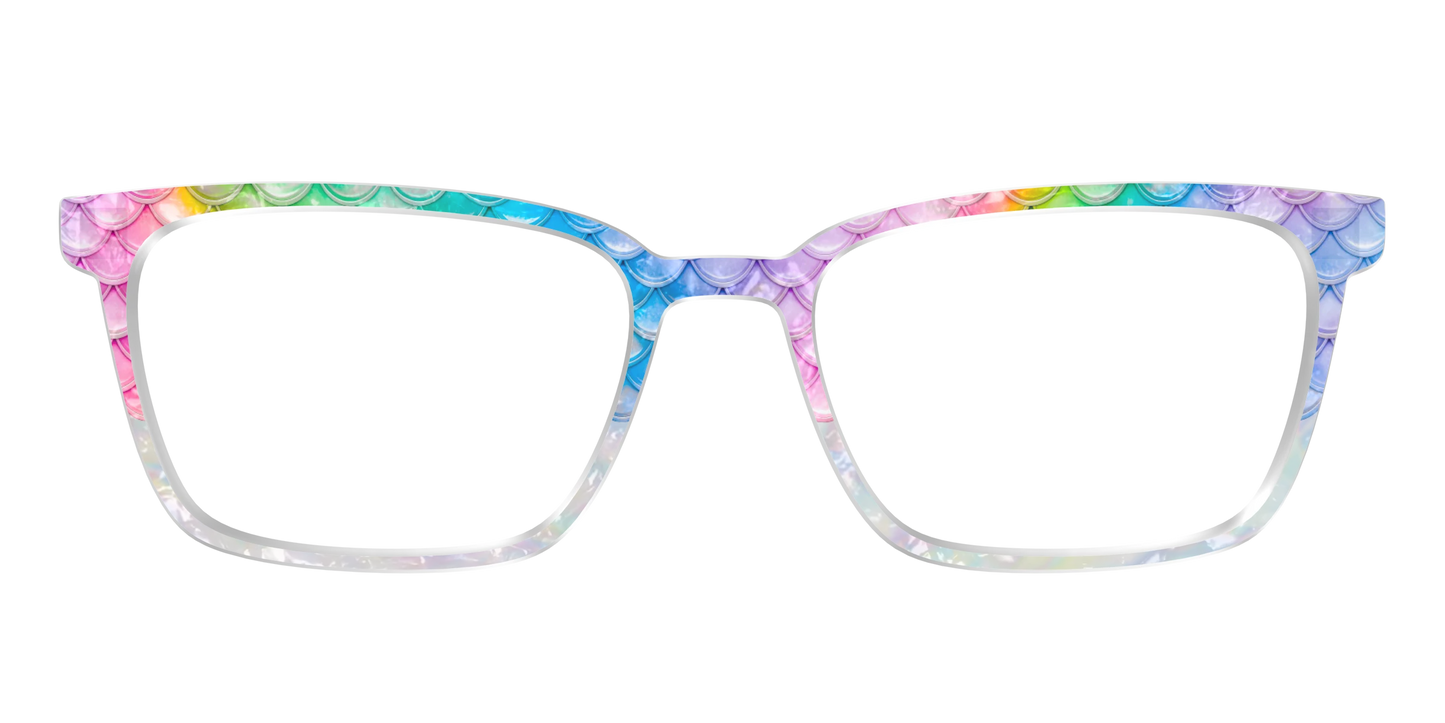 The Rainbow Pearl Scales Crystal