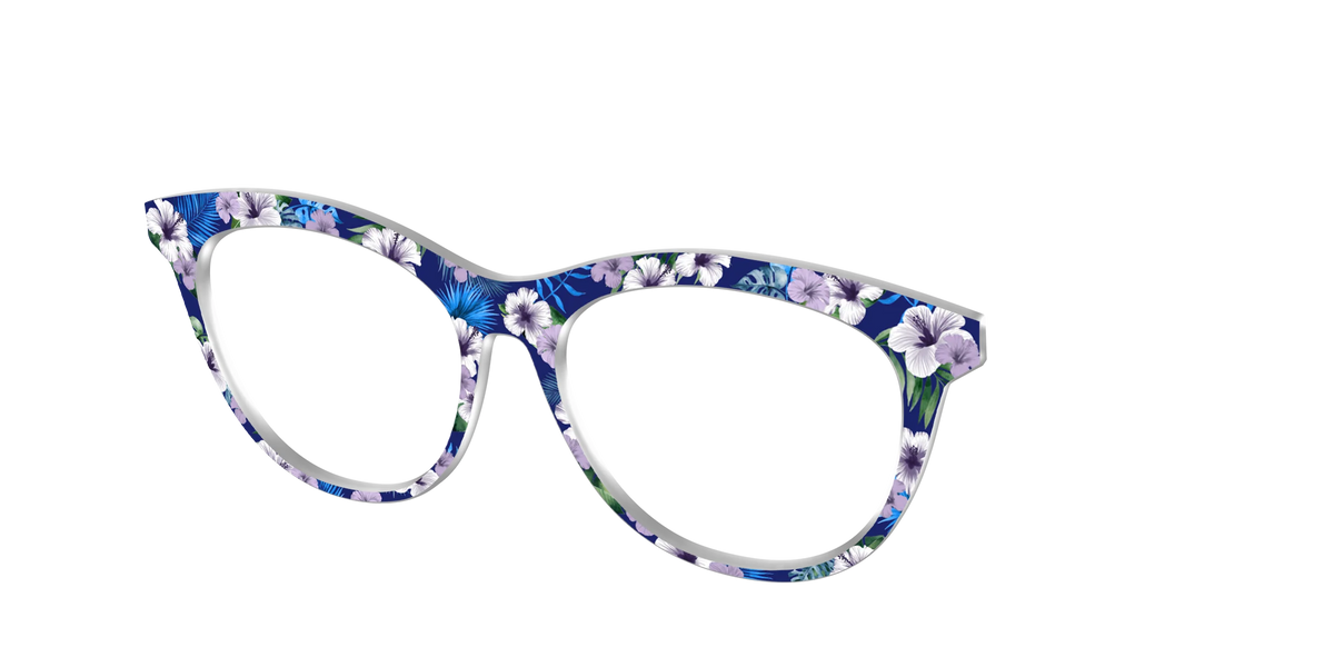 The Tropical Blue Blossoms