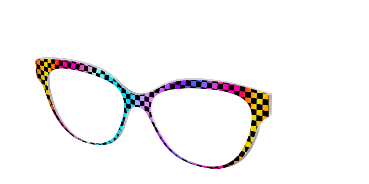 The Rainbow Checkerboard