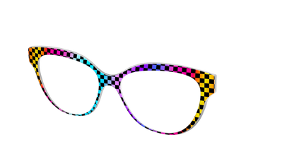 The Rainbow Checkerboard