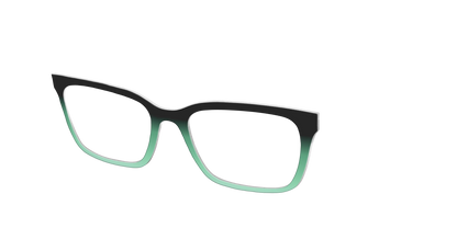The Black to Spearmint Gradient