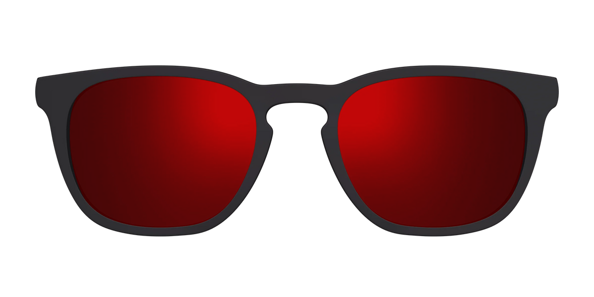 The Polarized Red Reflective Sun Top