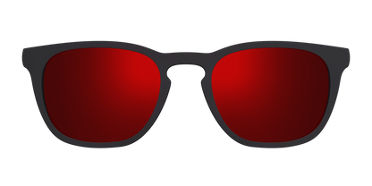 The Polarized Red Reflective Sun Top