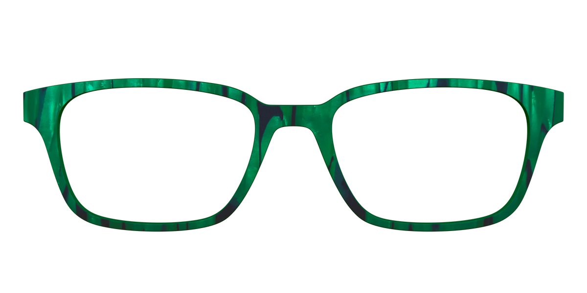 The Emerald Moire Stripes