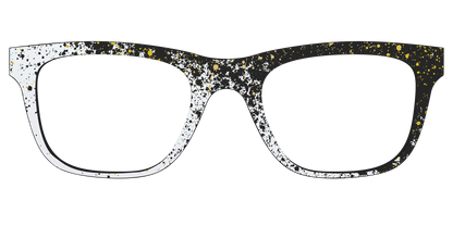 The Black & White Splatter