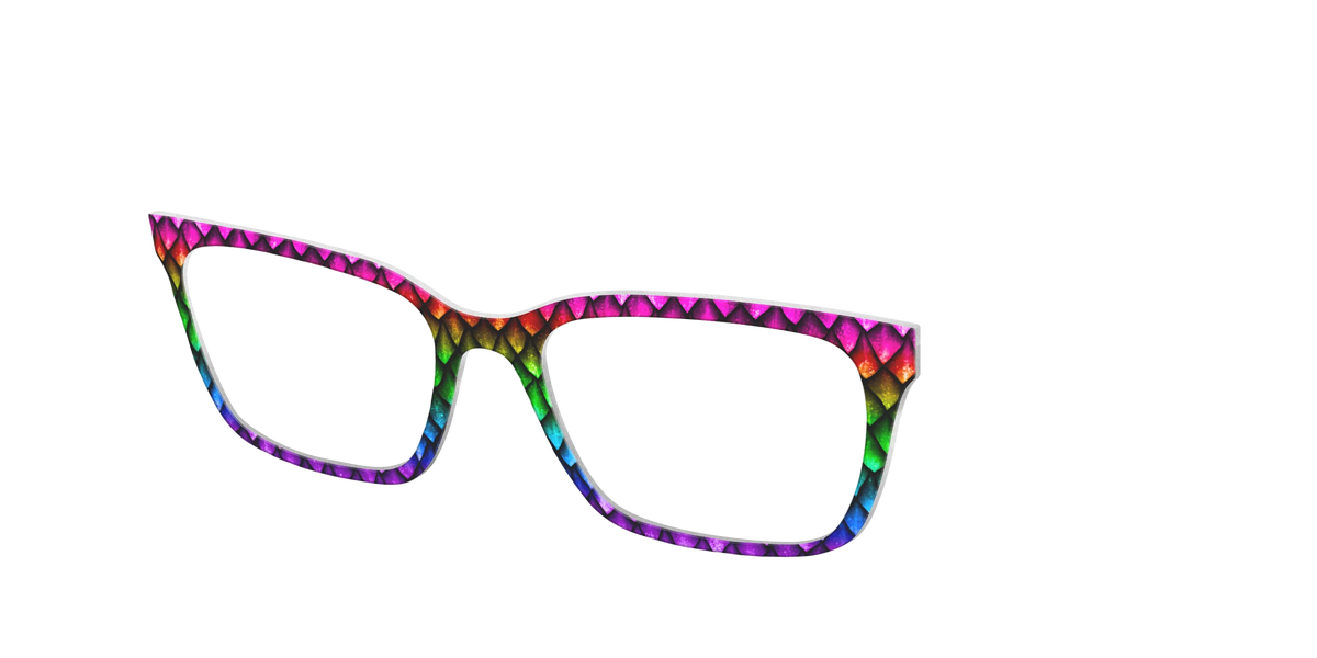 The Rainbow Dragon Scales