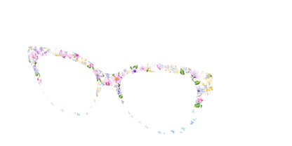 The Delicate Flower Crown with Butterfly Glitter
