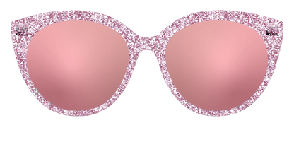 The Polarized Rose Gold Sparkle Sun Top