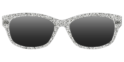 The Polarized Silver Sparkle Sun Top