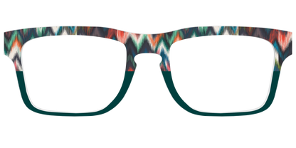 The Teal Ikat Split