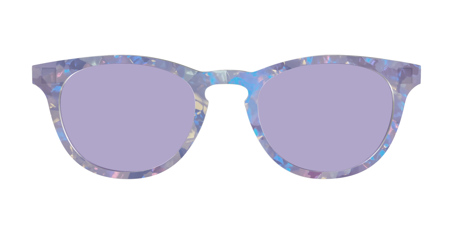 The Lavender Pearl Tort With Celestial Purple Lens