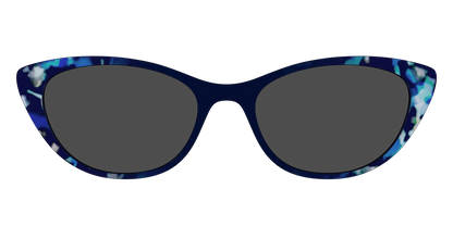 The Polarized Indigo Tortoise Sun Top