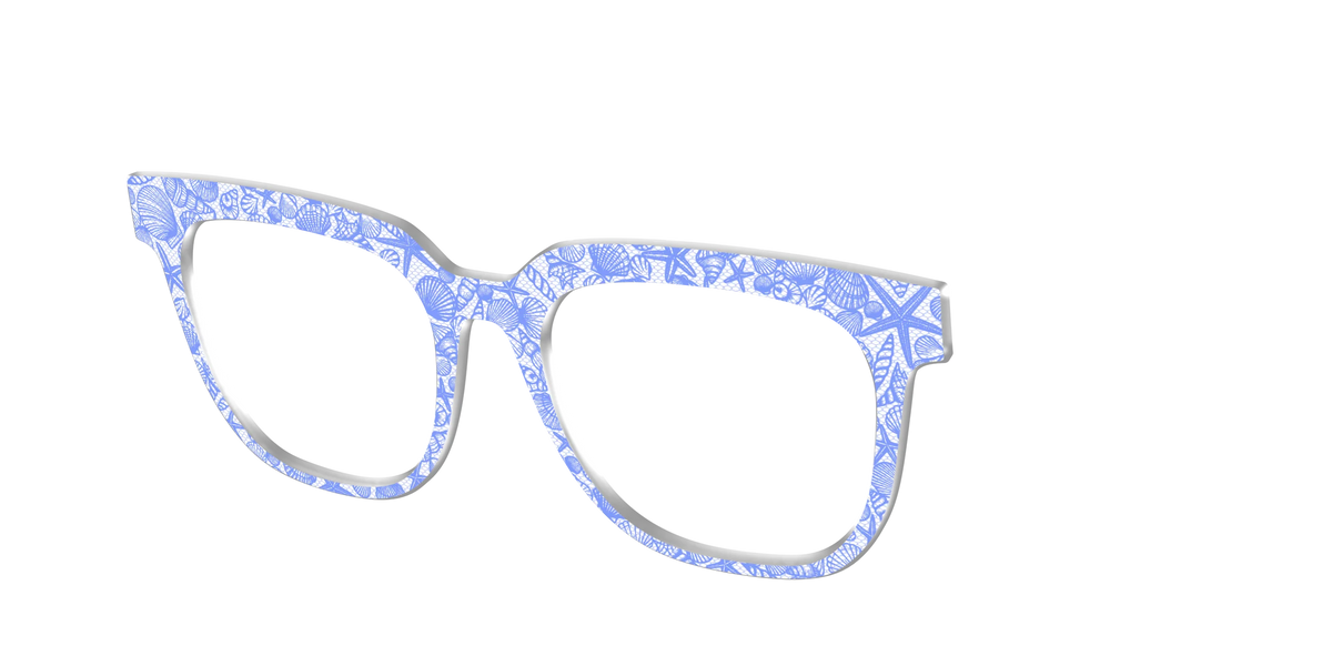 The Reef Blue Shell Lace