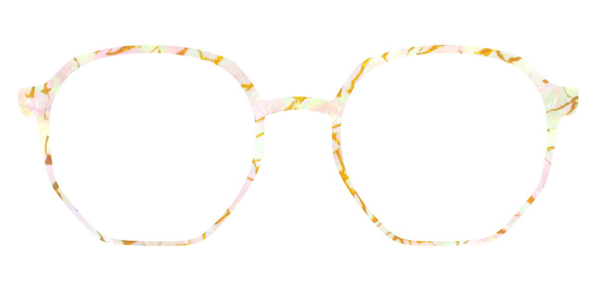 The Opalescent Pearl with Gold Streaks