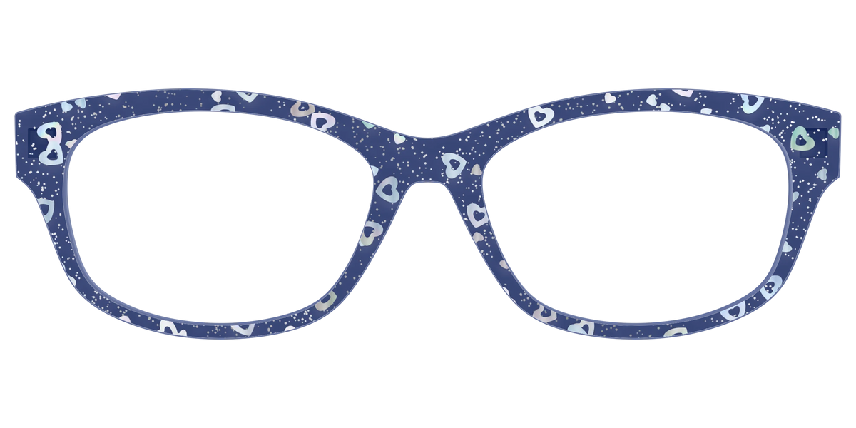 The Denim Heart Glitter Crystal