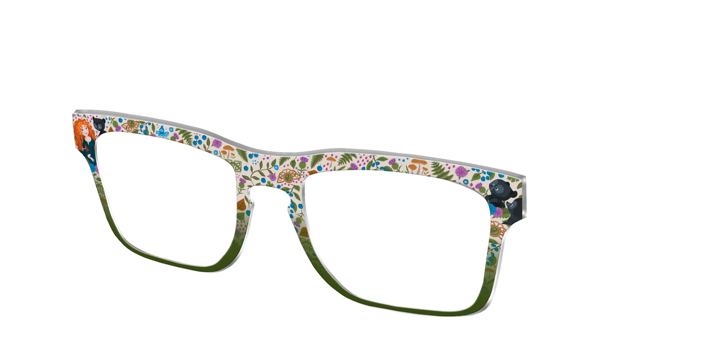 Merida's Brave and Bold Floral