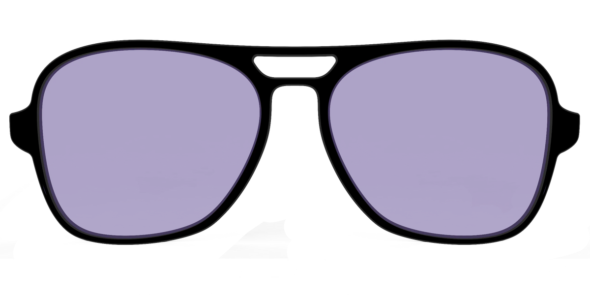 The Black With Celestial Purple Lens