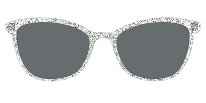 The Polarized Silver Sparkle Sun Top
