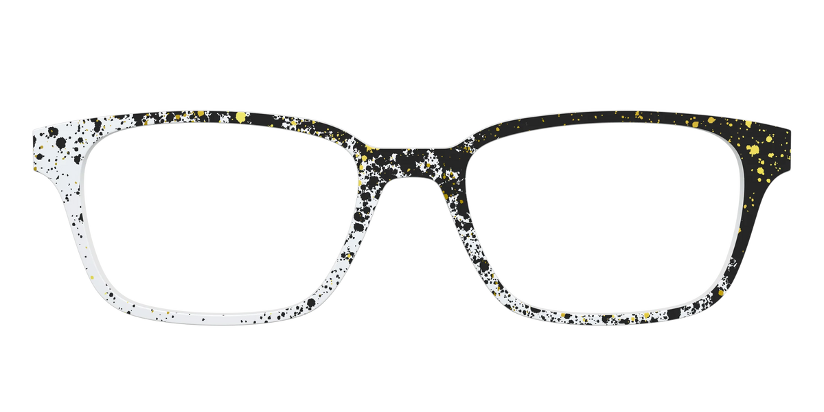 The Black & White Splatter