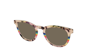 The Polarized Prism Split Tortoise Sun Top