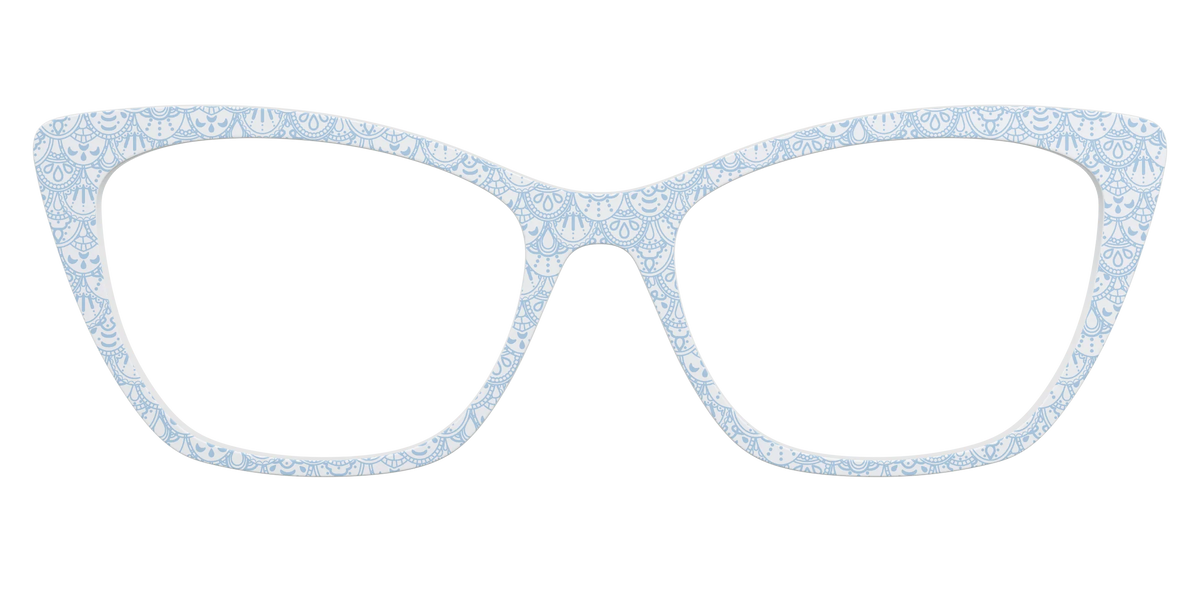The Something Blue Scallop Lace