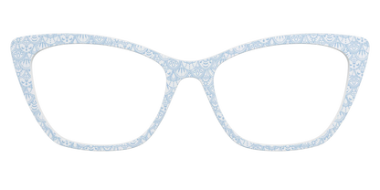 The Something Blue Scallop Lace