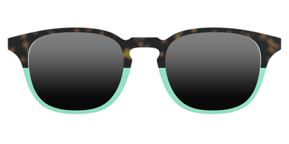 The Polarized Matcha Split Sun Top