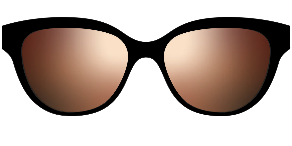The Polarized Gold Reflective Sun Top