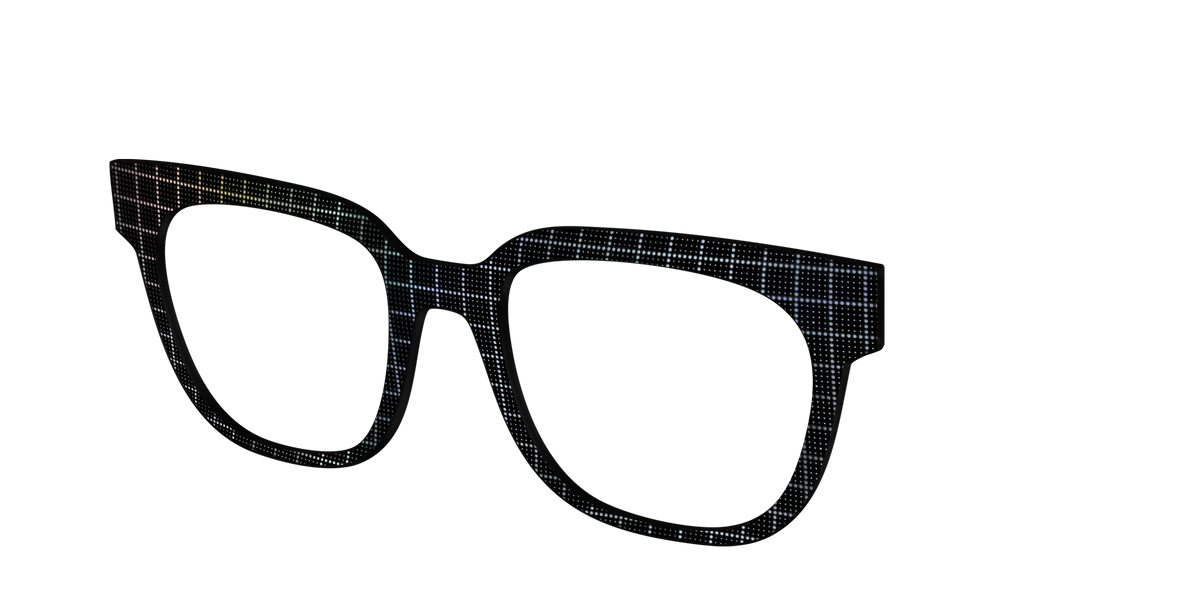 The Silver Iridescent Grid