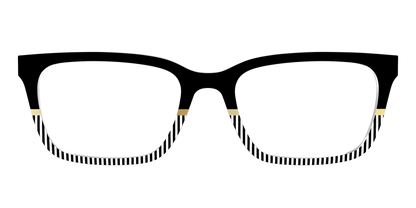 The Chic Stripes Crystal with Gold Foil