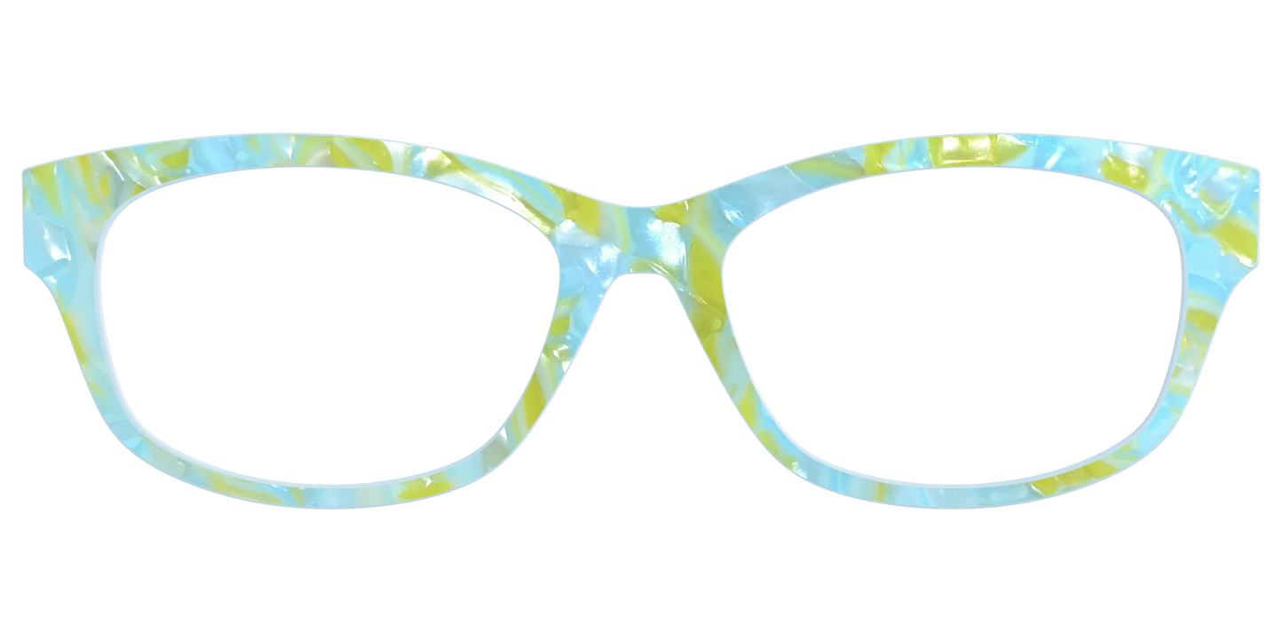 The Blue Lemonade Pearl Marble