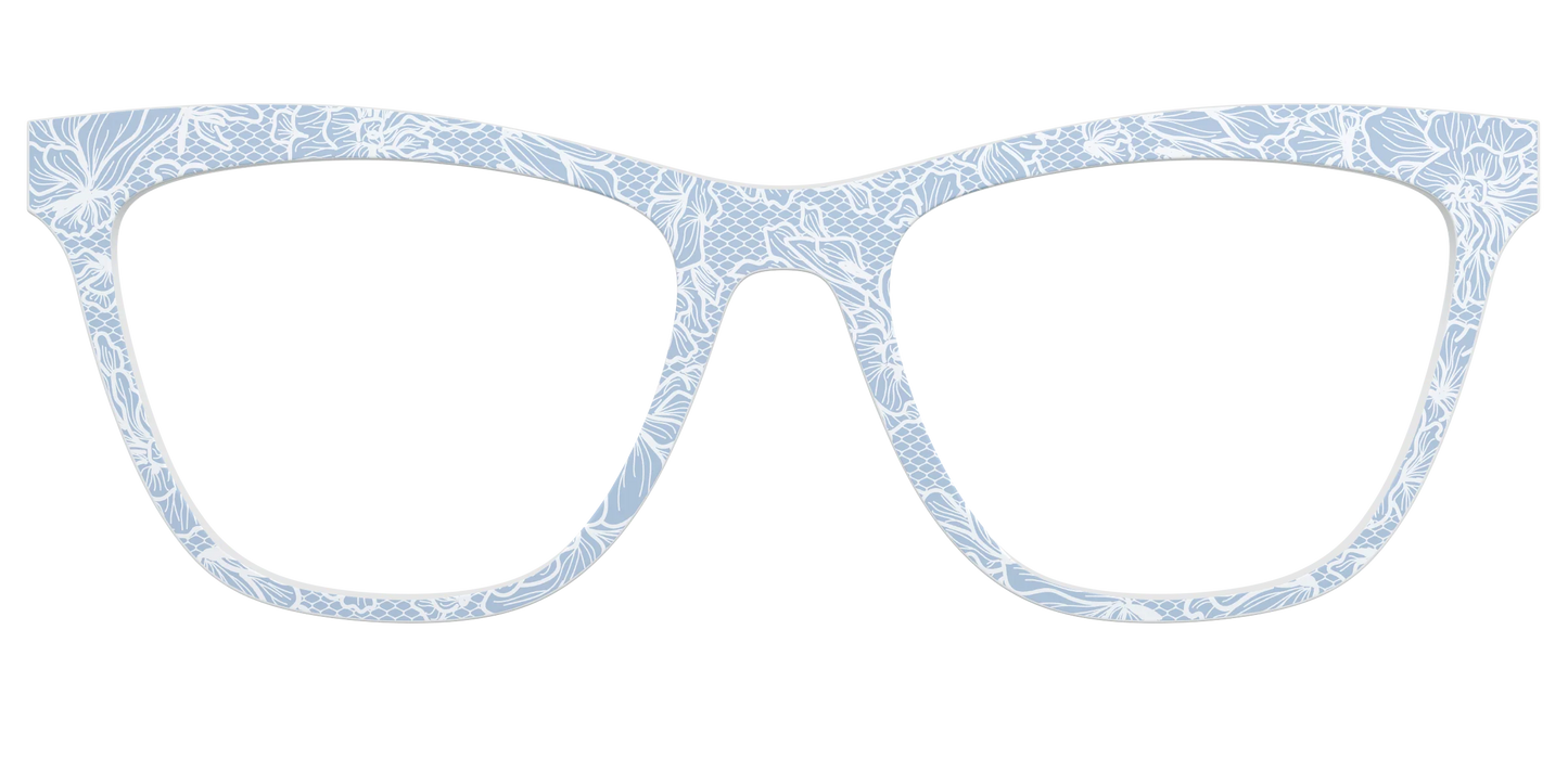 The Something Blue Floral Lace