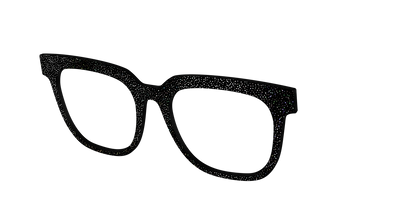 The Black Holographic Mini Dot
