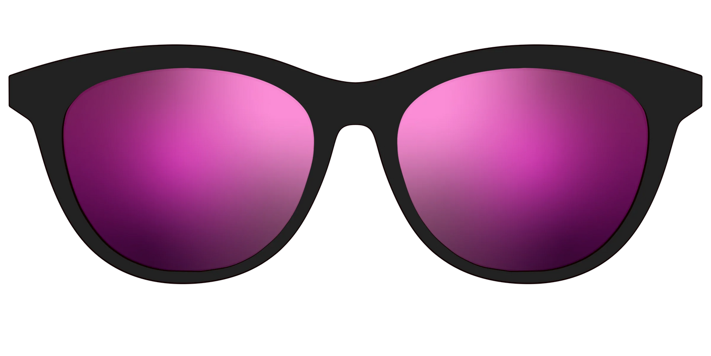 The Polarized Pink Reflective Sun Top