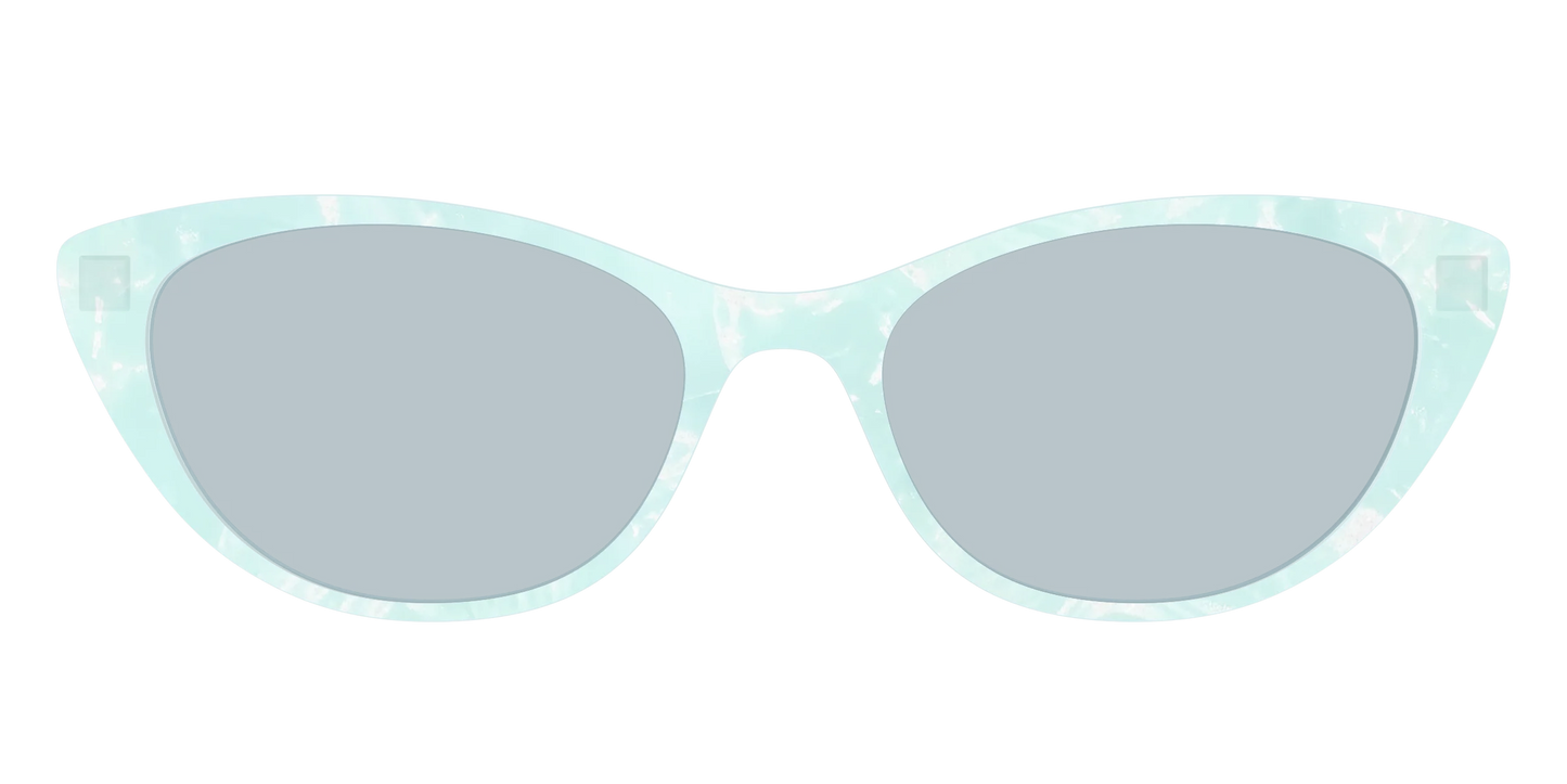 The Oceanic Pearl with Slate Blue Lens