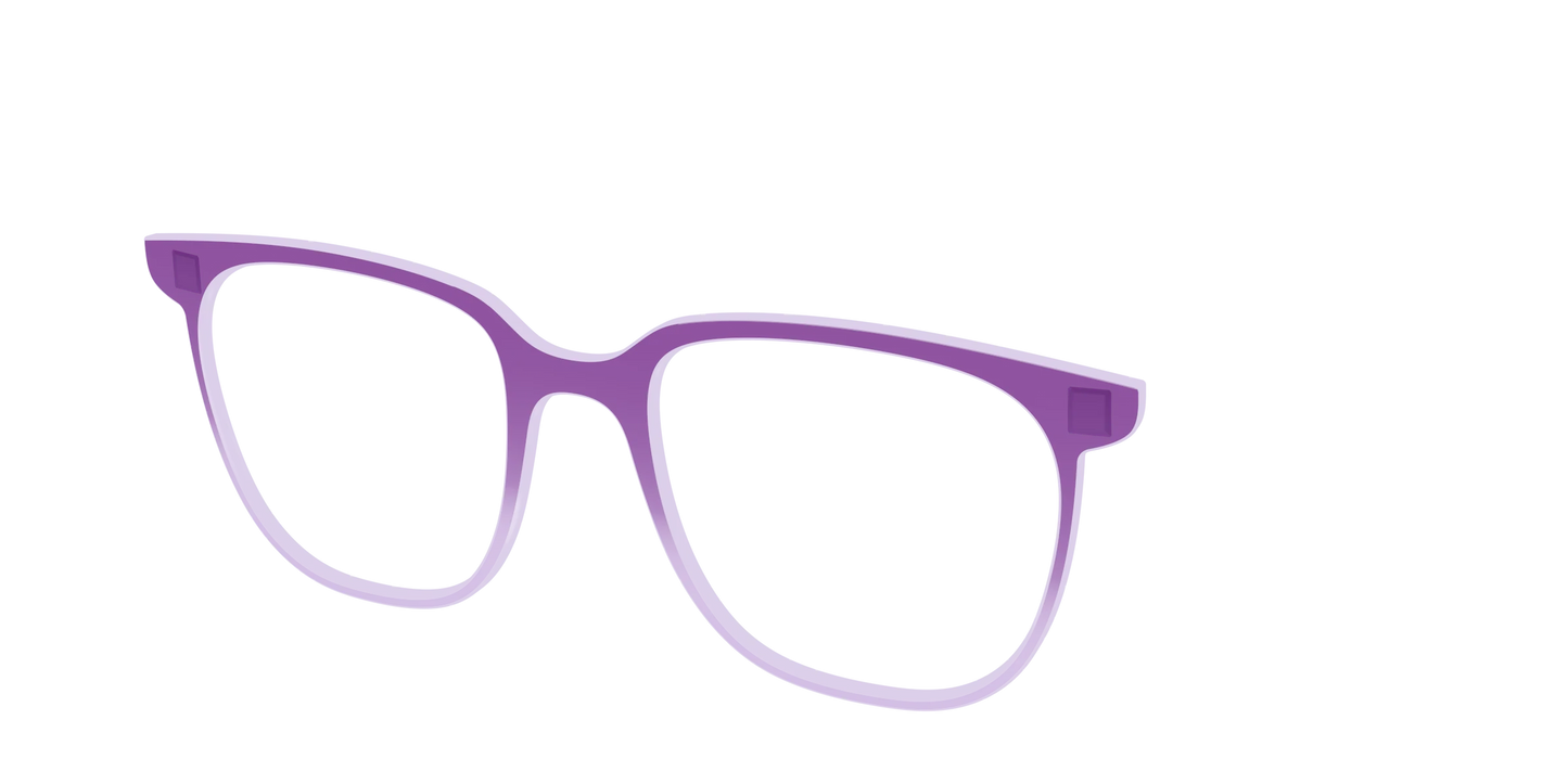 The Plum to Lilac Gradient Crystal
